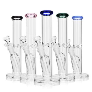 Esigo 10inch Ready to Ship Straight Tube Pipe Glass Hookah Shisha Glass Water Pipe