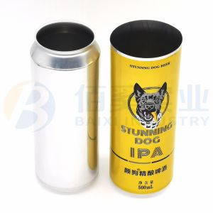 500ml Standard Aluminum Beer/Beverage/Sodas Cans for Soft Drink