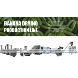 Banana Chips Dryer and Banana Powder Banana Drying Production Line