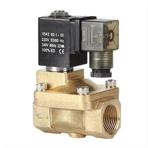 1'' Direct Acting Solenoid Valve PU220 2/2 Way Electric Water Brass Solenoid Valve