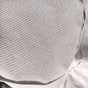 95% Cotton 5% Spandex Knitted Rib Fabric for The Sleeves Collar and Neckline of The Garment