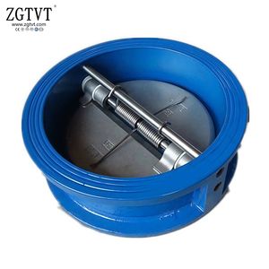Double Plate Wafer Type Ductile Iron Body Check Valve