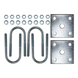 Customized Trailer Axle Kit Carbon Steel 9/16" U-Bolt 3.5" Tube 8000lb Axles