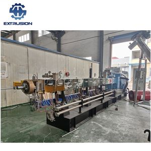 500kw High Capacity Twin Screw Granules Plastic Extruder Machine for Sale