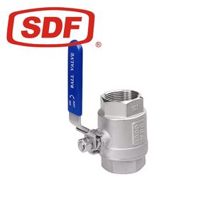 High-Quality Stainless Steel 2-Piece Threaded Ball Valve