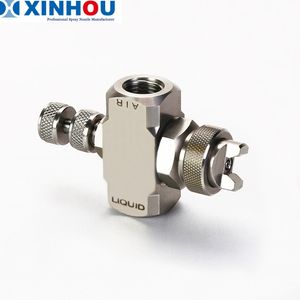304 316 Low Pressure Stainless Steel Air Atomizing Spray Nozzle