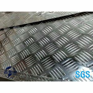 Marine Grade Embossed Aluminium Checkered Sheet Plate 5052 Alloy Aluminum Sheet