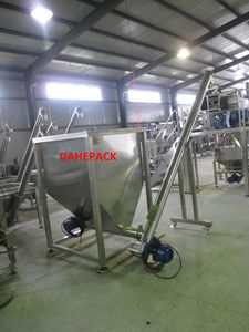 Rectangle Hopper Horizontal to Inclined Screw Conveyor