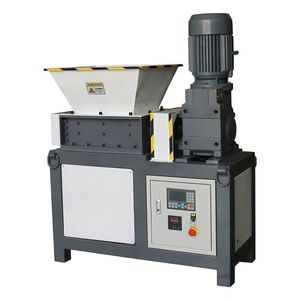 2 Double Shaft Wood Biomass Textile Glass Recycling Crushing Crushers Shredding Shredder Machine