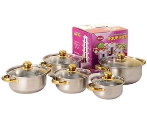 Cheap Price 1opcs Kitchen Housewares Non Stick Kitchen Soup & Stock Pots Cookware Sets Pots and Pans Sets