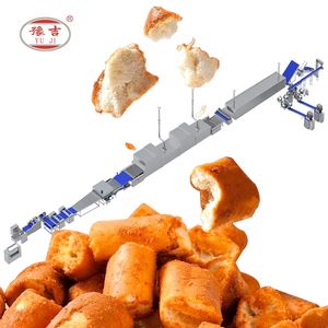 Alkaline Water Baguette Equipment Alkaline Water Bread Cube Production Line CE Certified