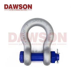 Dawson Heavy Duty Hot DIP Galvanized Us Type Bow Shackle with Safety Pin