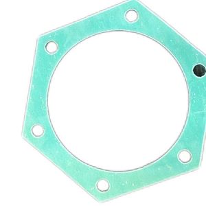 Asbestos Free Aramid Fiber Rubber Gasket Marine Oil Resistant Flat Gasket