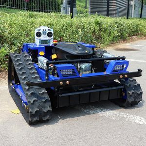 Agricultural CE EPA Customized RC Zero Turn Mini Tractor Robot Mini Remote Lawnmower Smart Gasoline Lawn Mower