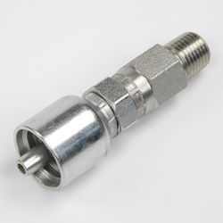 Lt Thread One Piece Crimping Hydraulic Hose One Piece Fitting