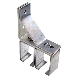 Hanging Door Zinc Plated Steel Wall Fixing Sliding Door Bracket