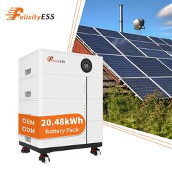 20.48kwh Lithium Battery Energy Storage Solution for Large Scale Solar Power Systems with High Efficiency