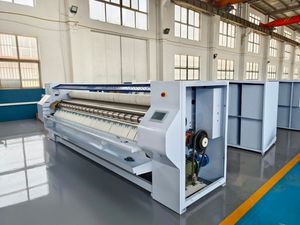 Energy-Saving Even Heating High-Capacity Steam Sheet Industrial Textile Ironing Machine