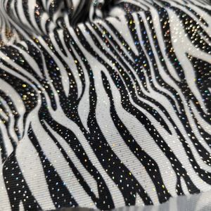 Wy Small-Batch Customized Elastic Printed Gold Stamping and Gold Dustingsportswear Fabric Swimsuit Yoga Fabric