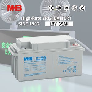 Mhb 12V 220W 65ah Rechargeable Lead Acid High Discharge Rate Battery
