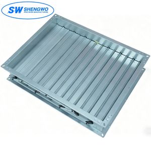 OEM Precision Manufactured Galvanized Steel HVAC Duct Air Control Damper