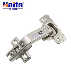 Cold Rolled Steel 135 Degree Nickel Cabinet Hinge with 4 Hole Base