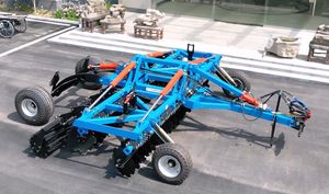 1bzm-5.0 36PCS 24inch 620mm Hydraulic Disc Harrow Speed Tiller Tractor Trailed Agricultural Machinery Farm Equipment Cultivator