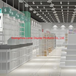 Customized Grocery Showcase for Shopping Mall Grocery Shelf Supermarket Display Stand