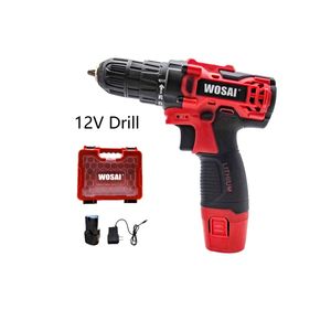 Lithium Wosai Electric Drill Battery Handy Brushless Performer 12V Power Cordless Drill