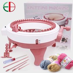 Girls Toy Hand Knitting Machine Kids Sewing Machine Toy Hand Weaving Loom