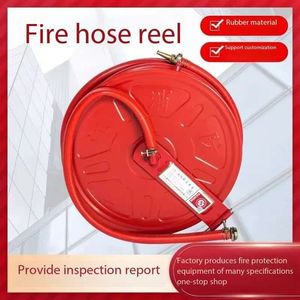 20m Fire Hose Reel System with Soft Hose for Home Use