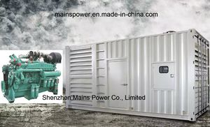 Mc700d5 Cummins Diesel Generator Standby Rating 700kVA Vta28-G5 Soundproof Generator