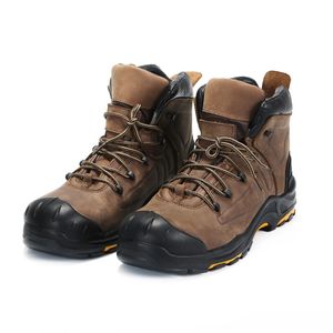 Leather Work Safety Shoes for Men
