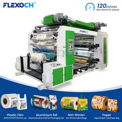 4 Colors PP Woven Flexographic Printing Machine