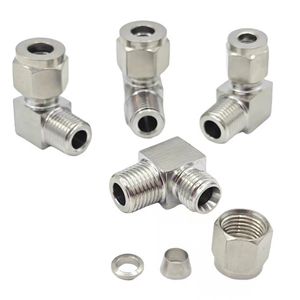 Reliable Stainless Steel 90 Degree Card Sleeve Connector for Secure Fit