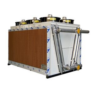 Industrial Adiabatic Data Center V Type Dry Air Cooler for Industrial Cooling System