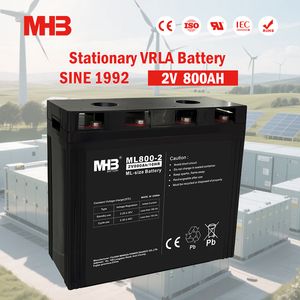 Mhb 2V 800ah High Quality Solar Rechargeable Lead Acid Battery