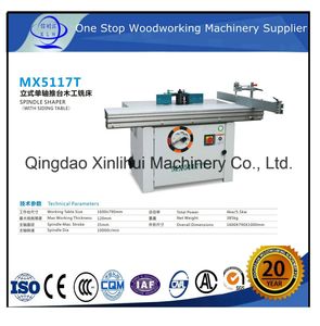 Wood Slide-Table Miller for Planed Lumber/ The Price of Spindle Moulder Woodworking Machine with Sliding Table Hand Router Machine, Fresatrice Portatile