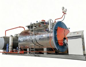 China 500kg/Hr 1ton 2ton 3ton 5ton 10ton Industrial Diesel Oil LPG Gas Steam Boiler for Laundry Bath Steam