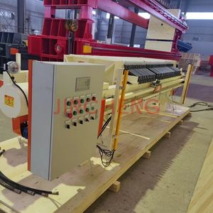 870 Filter Press Machine with Photo Barrier Safety Bell PLC Automatic Control
