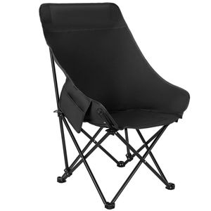 Wholesale High Back Folding Camping Chairs Widened Seat Lightweight Durable Outdoor Furniture