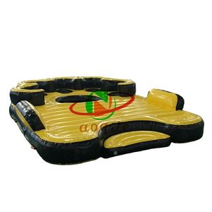 Custom 7 Person Inflatable Floating Island for Lake Camping