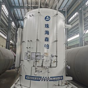 Micro Bulk Customizable 1-20m³ Lox Lin Lar Cryogenic Storage Tank / Vessel