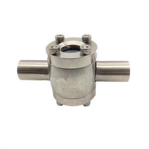 Sanitary Stainless Steel Flange Type Weld Sight Glass for Stainless Steel Tank