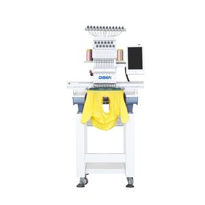 Diseng Shop Embroidery Machine Single Head 12 15 Needles Computerized Cap Industrial Embroidery Machines for Sale