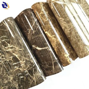 High Glossy Marble Design PVC Decorative Film for Furniture PVC Sheet