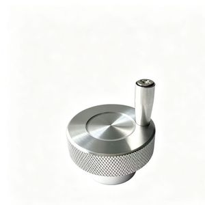 High Quality Round Aluminum Alloy Knurled Handwheel with Handle for Machine Tools