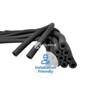 32mm Thick Bnr&PVC Rubber Foam Pipe Insulation Material