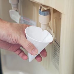 Disposable Custom Conical Paper Cup Drinking 6oz Water Cone Paper Cup
