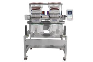 Two Head Cheap 3D Hat/Flat/T-Shirt Embroidery Machine Price for Sale